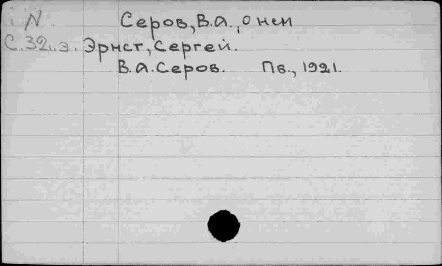 ﻿е.^.э . Эрнст .Сергеи,
В». ₽\Се|»оь. Пб., 1ЭЗЛ.